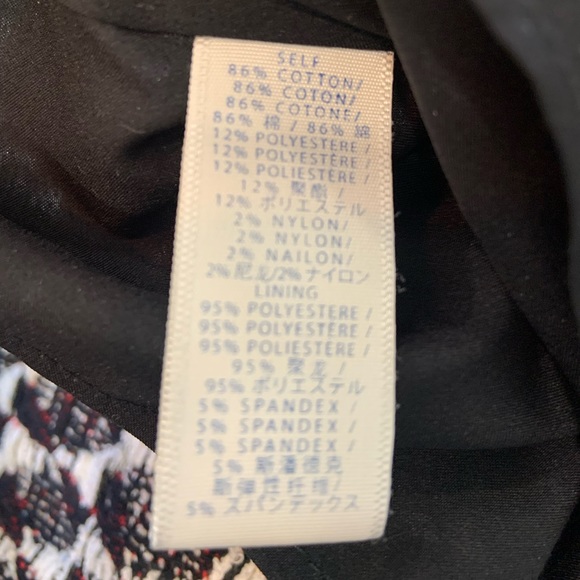 Rebecca Minkoff Tweed Mini Skirt / Size: 2 - Picture 5 of 5